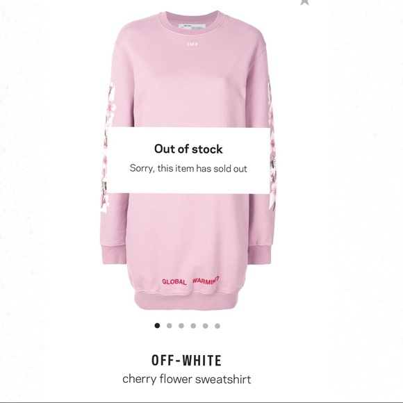 Off-White Tops - Off-White Sweatershirt